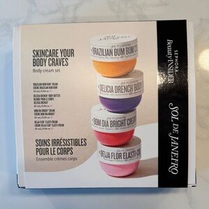 Brand new in box - Set of 4 Sol de Janeiro Brazilian Body Creams Collection
